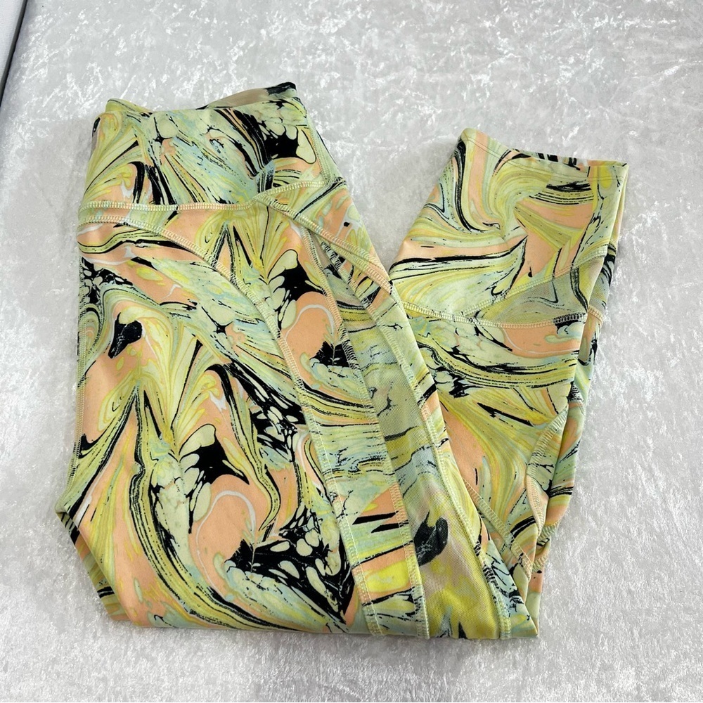 Free People Movement Size Small Zest Combo Lose Your Marbles Legging High Rise